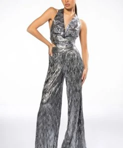 akira shop -akira shop above all metallic crop top silver 2 2