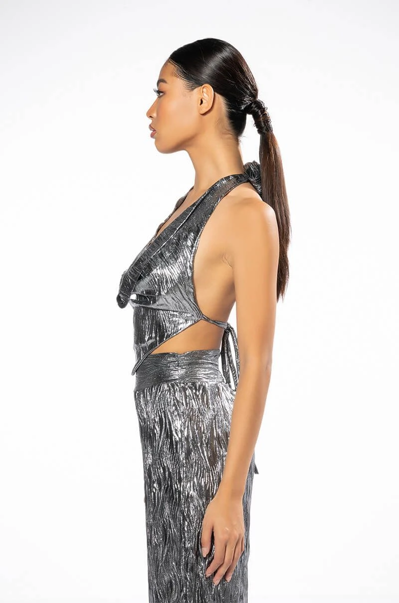 ABOVE ALL METALLIC CROP TOP 6 ABOVE ALL METALLIC CROP TOP - Image 4