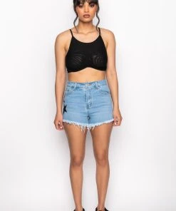 ADMIRE THE ARTWORK MESH UNDERWIRE BRALETTE -akira shop admire the artwork mesh underwire bralette black 12 12