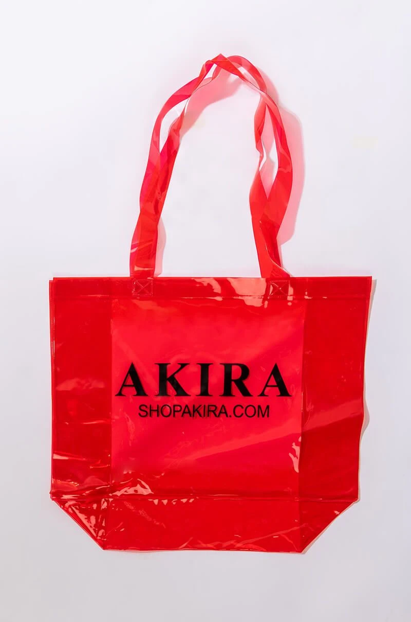 AKIRA PVC SHOPPING BAG 3 AKIRA PVC SHOPPING BAG