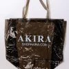 AKIRA PVC XXL SHOPPING BAG -akira shop akira pvc xxl shopping bag black clear 2 2