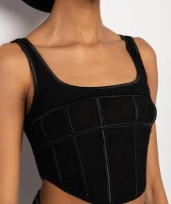 ALL ON ME CORSET TOP 20 ALL ON ME CORSET TOP -akira shop all on me corset top black 9 9