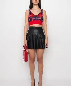 AS IF CROP KNIT BRALETTE 17 AS IF CROP KNIT BRALETTE -akira shop as if crop knit bralette red multi 8 8