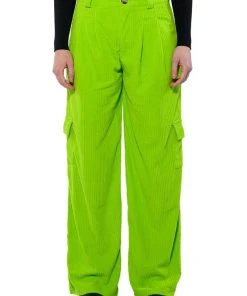 AVRIL TEXTURED WIDE LEG PANT