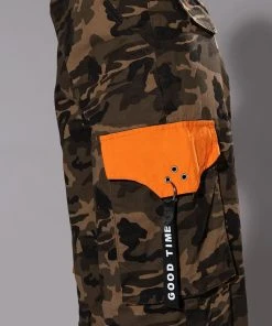 BANK ON ME RELAXED CARGO JEANS -akira shop bank on me relaxed cargo jeans camo 10 10