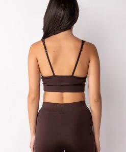 BASIC LUXE MOCHA BRALETTE 15 BASIC LUXE MOCHA BRALETTE -akira shop basic luxe mocha bralette brown 6 6