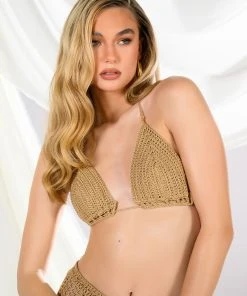 BEACHY KEEN KNIT HALTER CROP TOP -akira shop beachy keen knit halter crop top mocha 1 1 c1