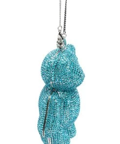 BEARRY CUTE RHINESTONE CLUTCH -akira shop bearry cute rhinestone clutch blue 7 7