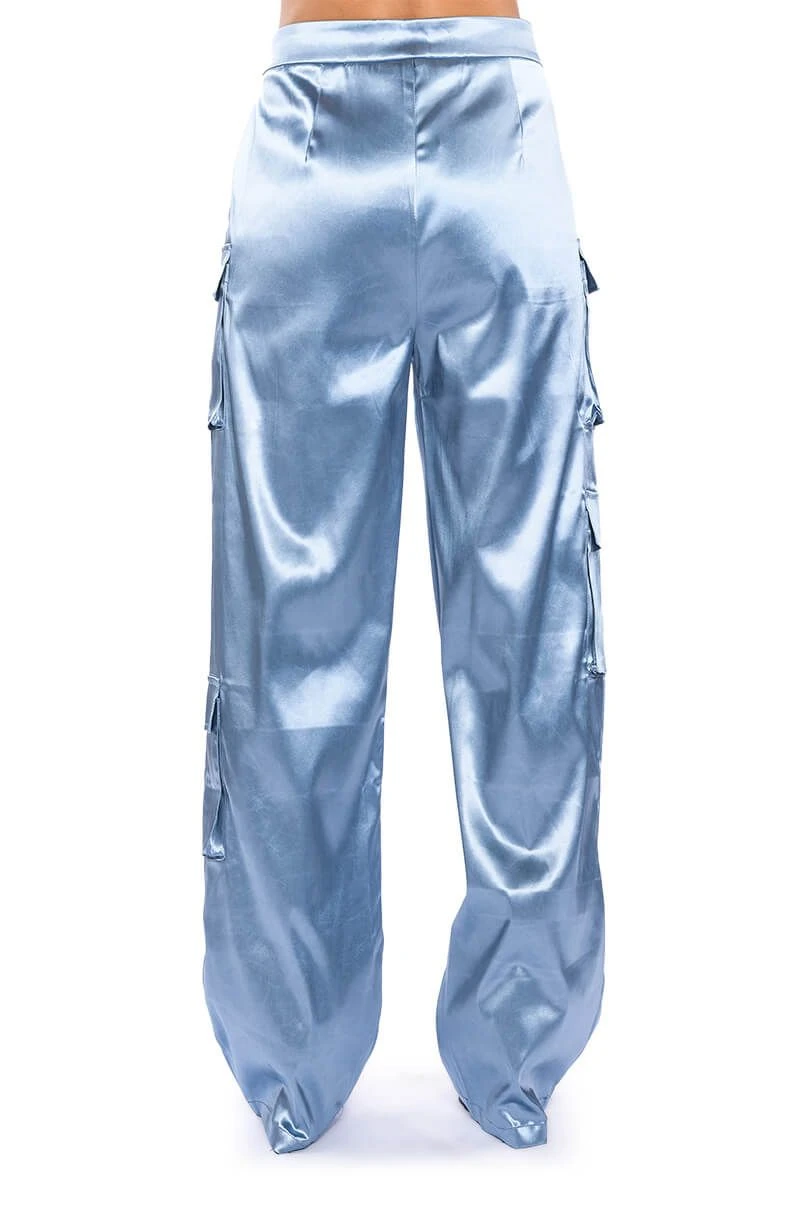 BEAUTY RAINS SATIN CARGO PANTS 9 BEAUTY RAINS SATIN CARGO PANTS - Image 7