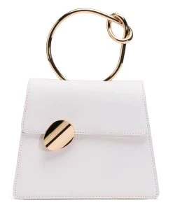 BELIEVE IT OR KNOT CROSSBODY BAG IN WHITE -akira shop believe it or knot crossbody bag in white white 3 3 c1