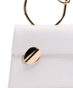 BELIEVE IT OR KNOT CROSSBODY BAG IN WHITE -akira shop believe it or knot crossbody bag in white white 5 5 c1