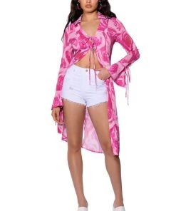 BELLA VITA DISTRESSED DENIM SHORT -akira shop bella vita distressed denim short white denim 3 3 c1