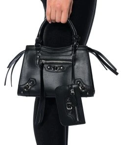 BERNADETTA STRAPPY BLACK BAG -akira shop bernadetta strappy black bag black 1 1
