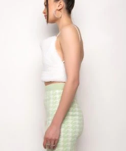 BIG SOFTIE RHINESTONE STRAP PLUSH CROP TOP 18 BIG SOFTIE RHINESTONE STRAP PLUSH CROP TOP -akira shop big softie rhinestone strap plush crop top white 7 7