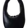 BLACK CIRCLE BAG 1 BLACK CIRCLE BAG -akira shop black circle bag black 3 3