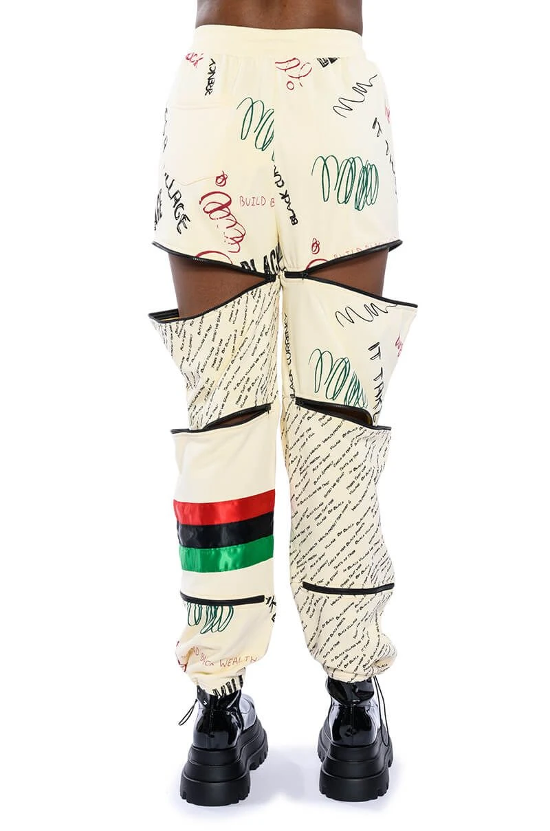 BLACK VILLAGE FOUNDATION ZIPPER DETAIL SWEATPANT 12 BLACK VILLAGE FOUNDATION ZIPPER DETAIL SWEATPANT - Image 10