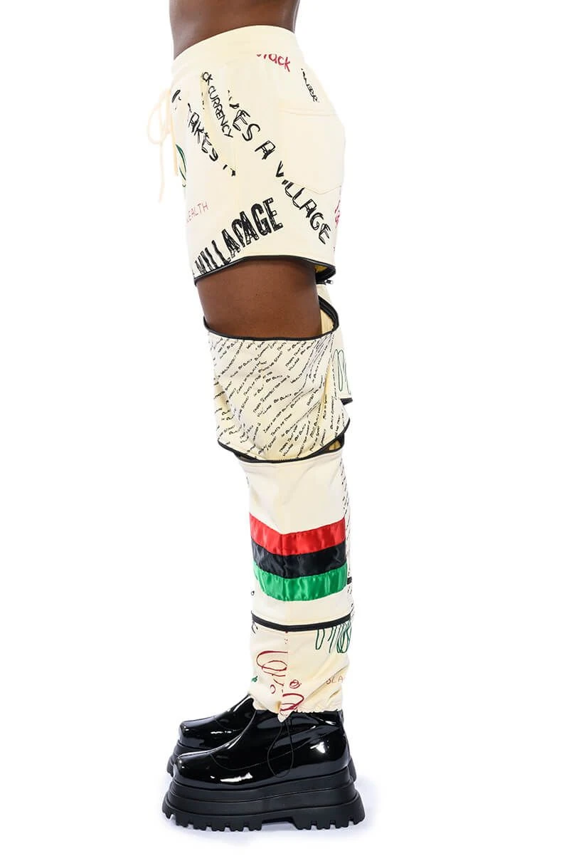 BLACK VILLAGE FOUNDATION ZIPPER DETAIL SWEATPANT 11 BLACK VILLAGE FOUNDATION ZIPPER DETAIL SWEATPANT - Image 9