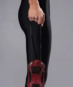 BLING RACE CAR RHINESTONE CLUTCH