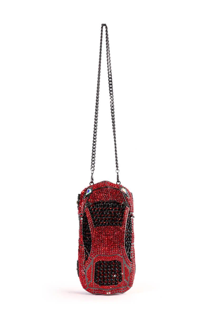 BLING RACE CAR RHINESTONE CLUTCH 7 BLING RACE CAR RHINESTONE CLUTCH - Image 5