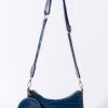 BLUE DREAMS CROC BAGUETTE PURSE SET