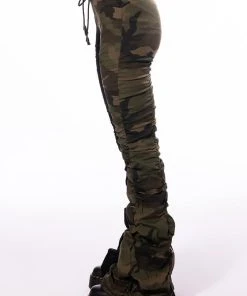 BODY IS THE BEST CINCHED CAMO JOGGER -akira shop body is the best cinched camo jogger camo 5 5