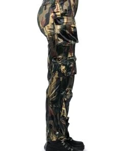 BONNE SOIREE CAMO CARGO PANTS 13 BONNE SOIREE CAMO CARGO PANTS -akira shop bonne soiree cargo pants green camo 5 5