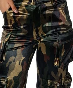 BONNE SOIREE CAMO CARGO PANTS 15 BONNE SOIREE CAMO CARGO PANTS -akira shop bonne soiree cargo pants green camo 7 7