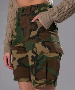 BREAK THE RULES CARGO SHORT -akira shop break the rules cargo short camo 3 3