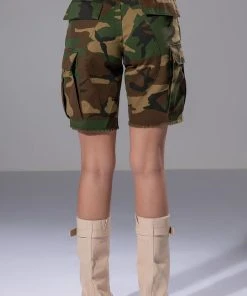 BREAK THE RULES CARGO SHORT -akira shop break the rules cargo short camo 7 7