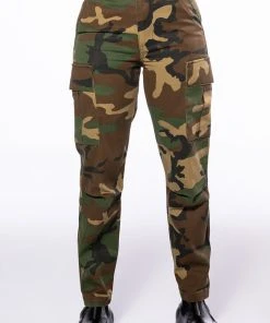 BREAK THE RULES STRAIGHT LEG CARGO PANT -akira shop break the rules straight leg cargo pant camo 3 3
