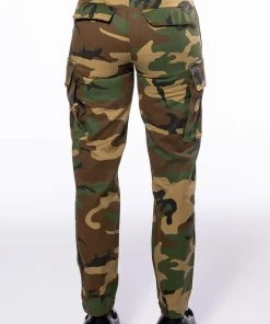BREAK THE RULES STRAIGHT LEG CARGO PANT -akira shop break the rules straight leg cargo pant camo 5 5