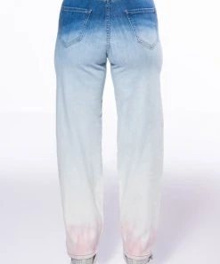 BROOKLYNNE OMBRE HIGH RISE JEANS 13 BROOKLYNNE OMBRE HIGH RISE JEANS -akira shop brooklynne ombre high rise jeans blue 5 5