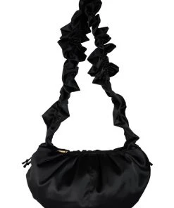 BUBBLE POP ELECTRIC SATIN SHOULDER BAG