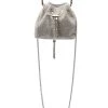 CADENCE EMBELLISHED SILVER BUCKET BAG -akira shop cadence embellished silver bucket bag silver 2 2 c1