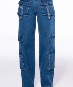 CALYPSO MID RISE WIDE LEG JEANS -akira shop calypso mid rise wide leg jeans dark blue 3 3