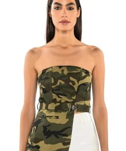 CAMO CHIC TUBE TOP