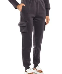 CARBON LUX SWEATPANT -akira shop carbon lux sweatpant charcoal grey 2 2