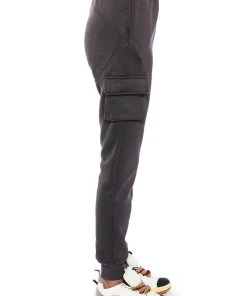 CARBON LUX SWEATPANT -akira shop carbon lux sweatpant charcoal grey 5 5
