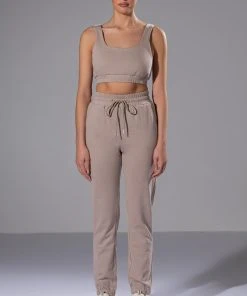 CASUAL CASEY CROP BRALETTE -akira shop casual casey crop bralette taupe 5 5