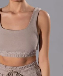 CASUAL CASEY CROP BRALETTE -akira shop casual casey crop bralette taupe 8 8