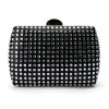 CHECK ME OUT SQUARE MIRROR CLUTCH -akira shop check me out square mirror clutch black silver 2 2