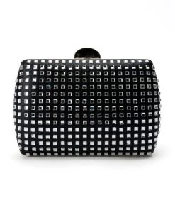 CHECK ME OUT SQUARE MIRROR CLUTCH