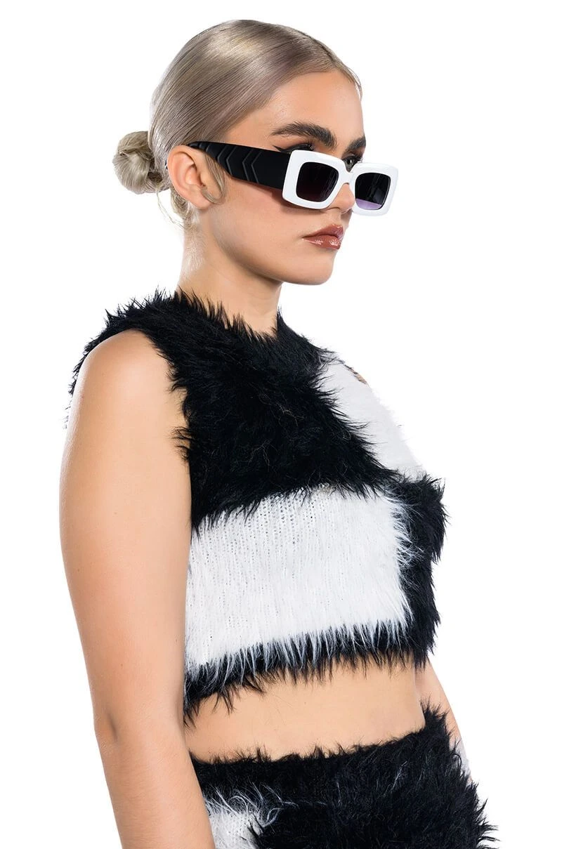 CHECKMATE SIR FUZZY CROP TOP 4 CHECKMATE SIR FUZZY CROP TOP - Image 2