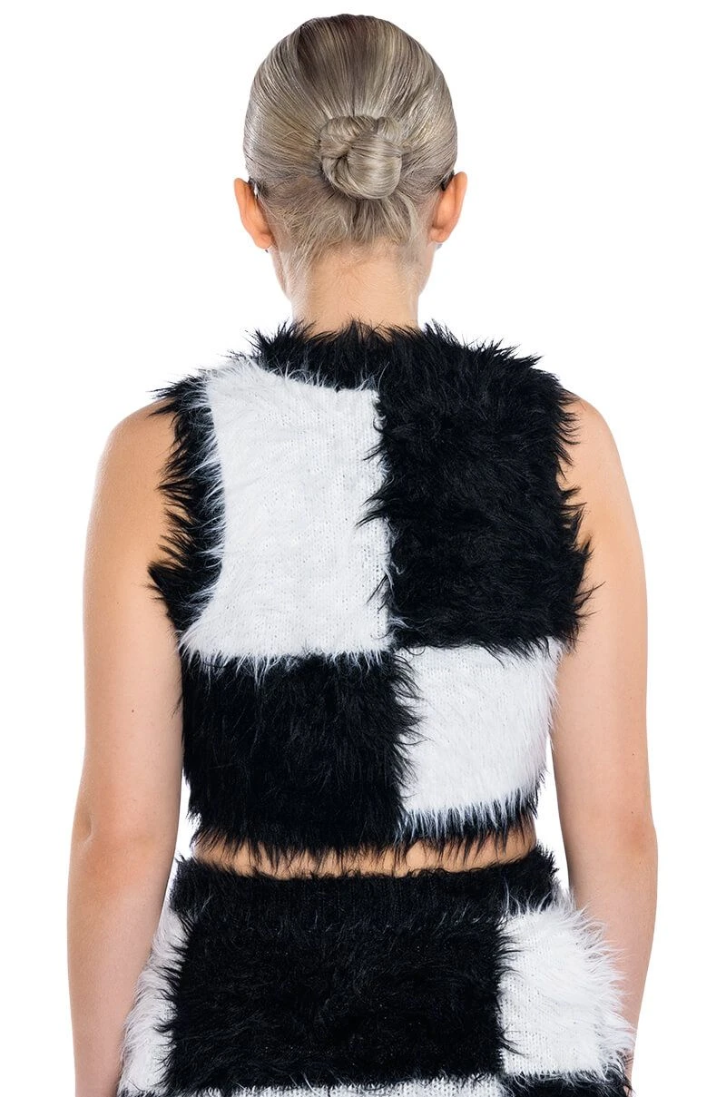 CHECKMATE SIR FUZZY CROP TOP 9 CHECKMATE SIR FUZZY CROP TOP - Image 7