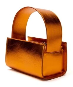 akira shop -akira shop cheerful metallic bag in orange orange 3 3