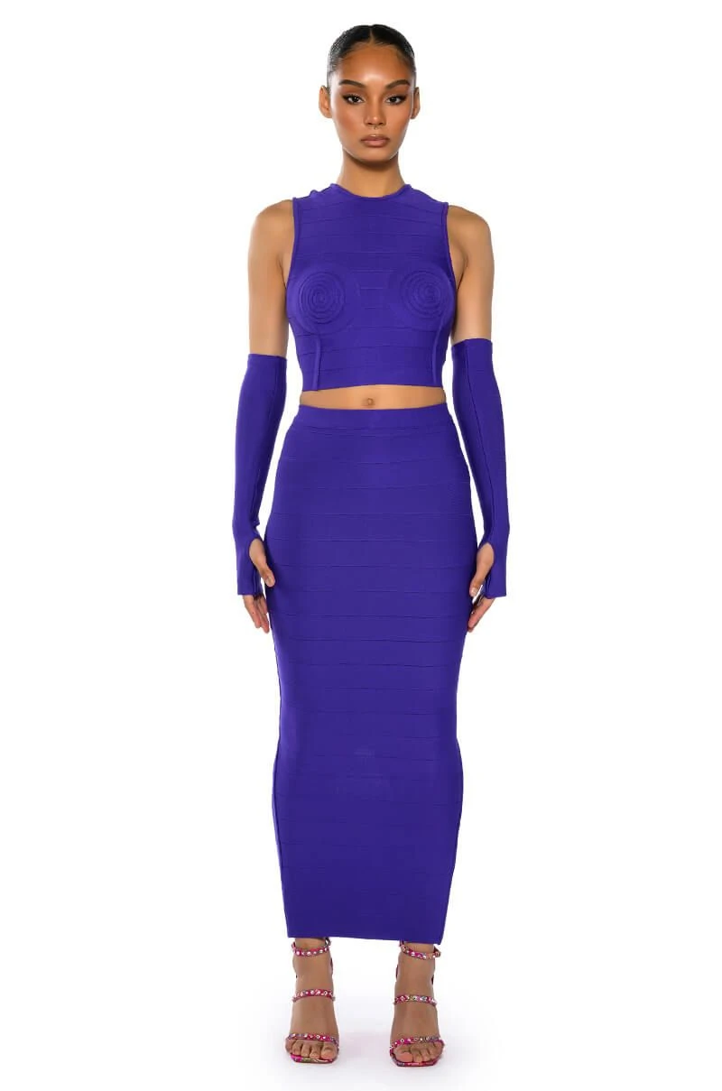 COULD ONLY DREAM STRUCTURED TANK AND MIDI SKIRT SET 6 COULD ONLY DREAM STRUCTURED TANK AND MIDI SKIRT SET - Image 4