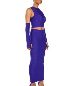COULD ONLY DREAM STRUCTURED TANK AND MIDI SKIRT SET 18 COULD ONLY DREAM STRUCTURED TANK AND MIDI SKIRT SET -akira shop could only dream structured tank and maxi skirt set purple 5 5