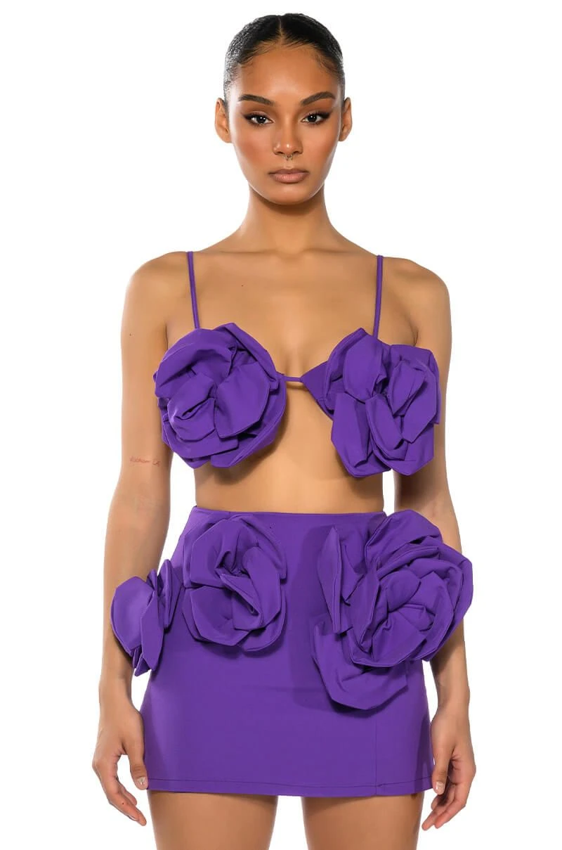 WHAT ITS LIKE FLORAL APPLIQUE BRALETTE 4 WHAT ITS LIKE FLORAL APPLIQUE BRALETTE - Image 2