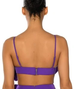 WHAT ITS LIKE FLORAL APPLIQUE BRALETTE 14 WHAT ITS LIKE FLORAL APPLIQUE BRALETTE -akira shop danza kuduro abstract floral bralette purple 6 6