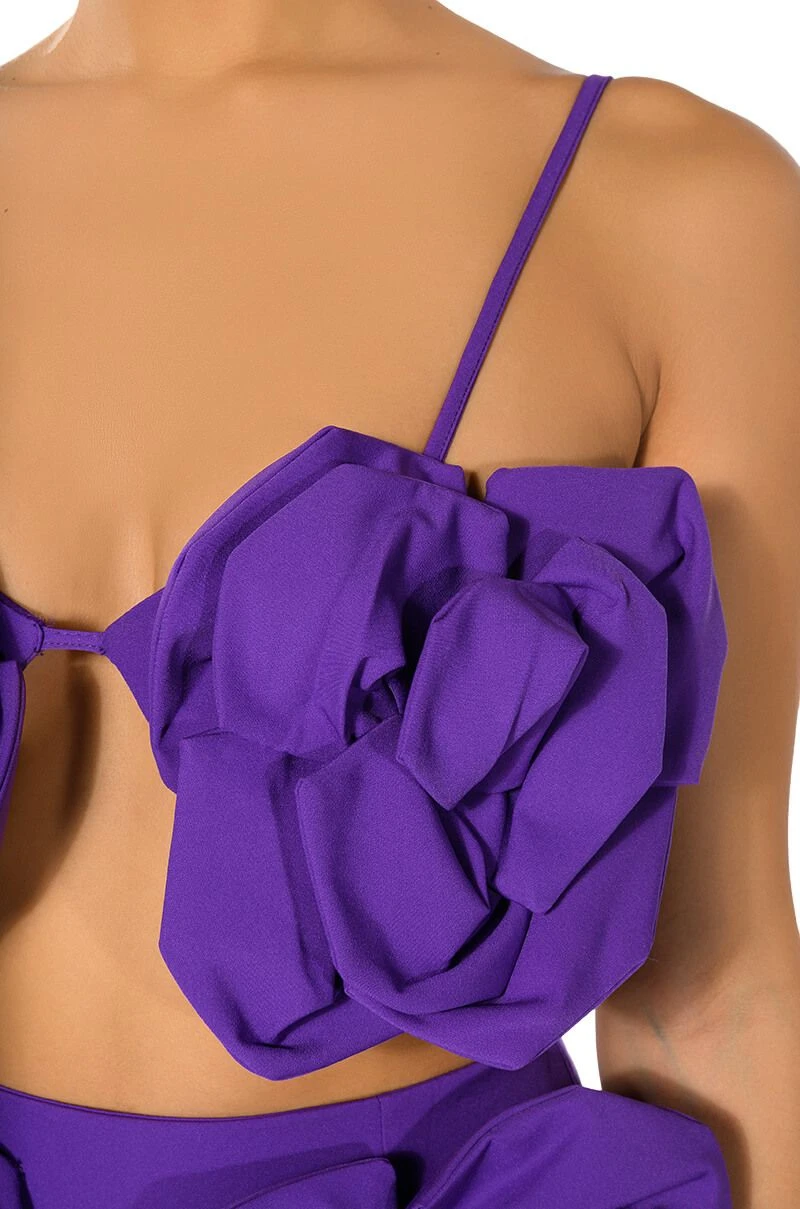 WHAT ITS LIKE FLORAL APPLIQUE BRALETTE 9 WHAT ITS LIKE FLORAL APPLIQUE BRALETTE - Image 7